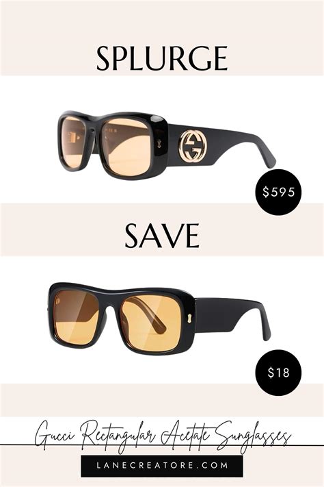 gucci dupe glasses|Gucci inspired sunglasses.